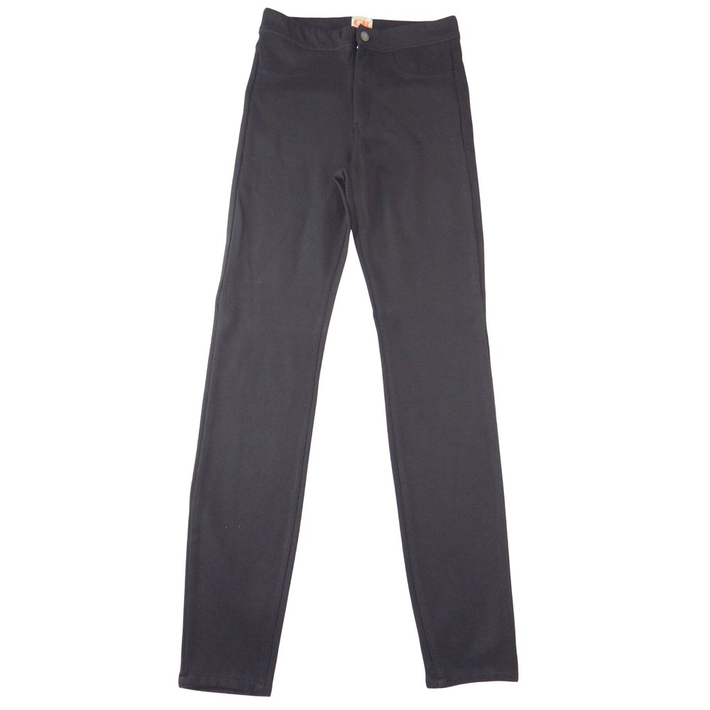 GB Womens High Waisted Skinny Pants Black Stretch Slim Fit Size‎ M